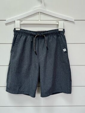 Tommy Bahama Active Boys Shorts Size 10/12 Gray Elastic Waist Performance